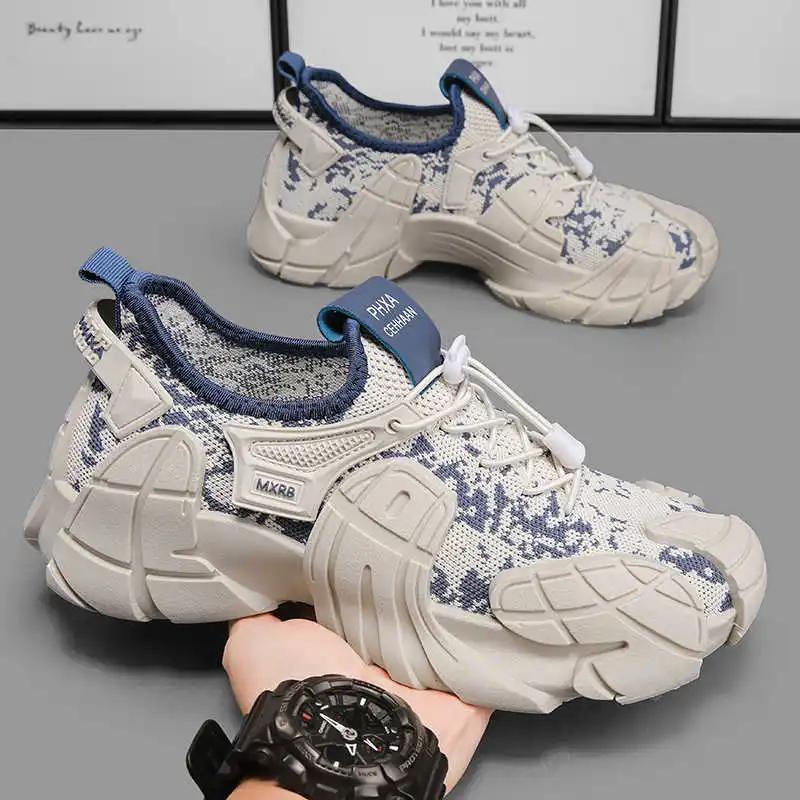 Круглый носок Ete Кроссовки для мужчин Бег Винтажные ботинки Мужские Баскетбольные Мужские Кроссовки Спортивные Сабо Какой Тип Sapatos