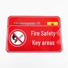 Fire Safety Warning Signage Sticker
