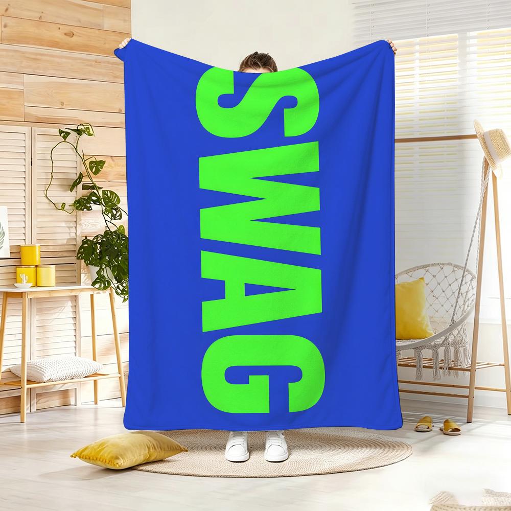 Художественное одеяло S-Swag Мягкое теплое плед для спальни гостиной кровати путешествий кемпинга пикника Подарок