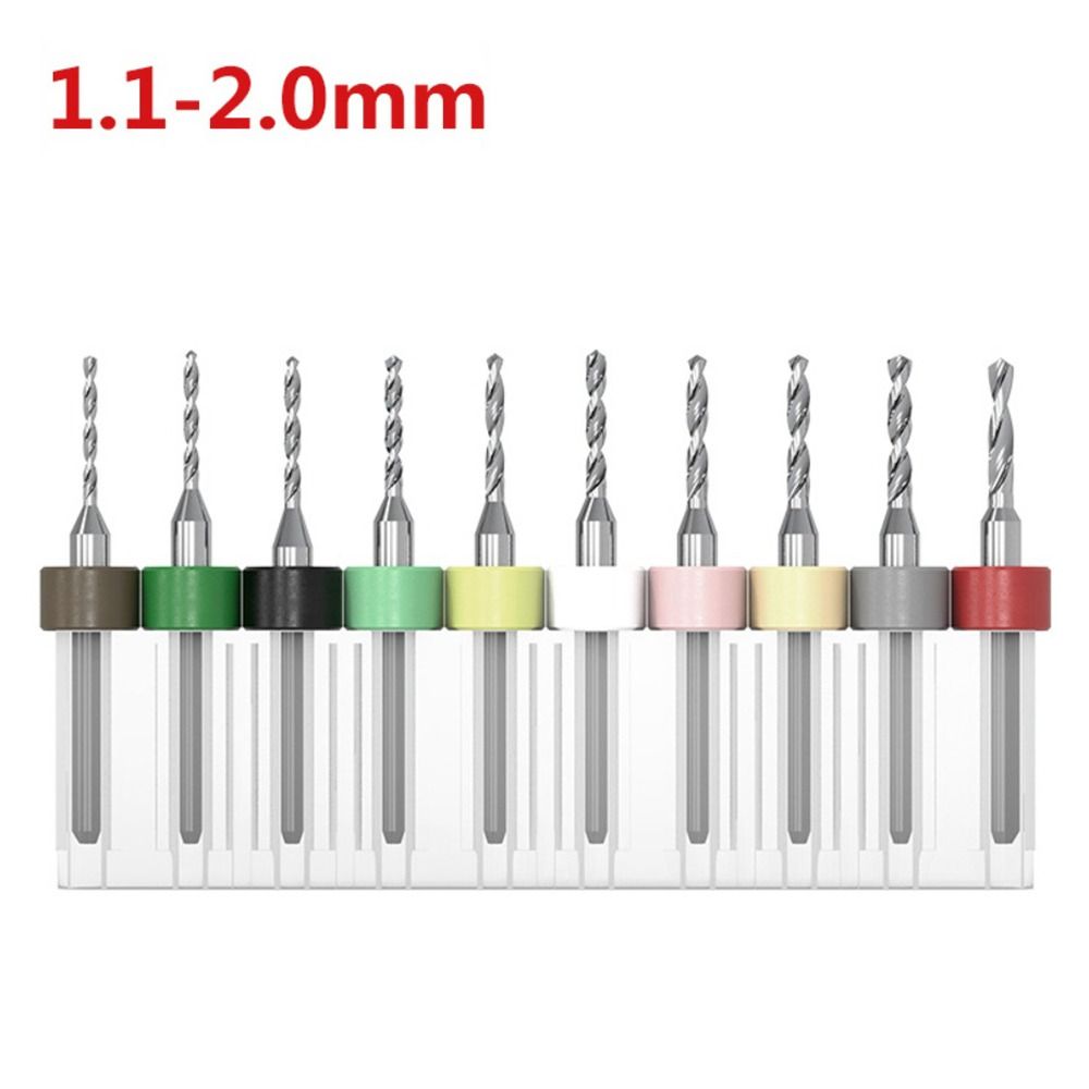 PCB Twist Drill Corn Engraving Drill Mini CNC Drilling Bit CNC Milling Cutter PCB Drill Bits