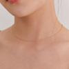 OVLA (SILVER 925) Skinny Chain Necklace_2color JN011