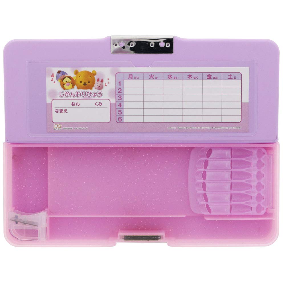 Sunstar Stationery Disney Pencil Compact Pencil Yokopita Hologram Tsum S1313037 Case, Case, Tsum,