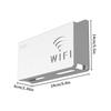 1pc Home Router Storage Box Wireless WIFI TV Set-Top Box Wall Mounted Storage Rack Living Room Bedroom Sorting Storage Organizer