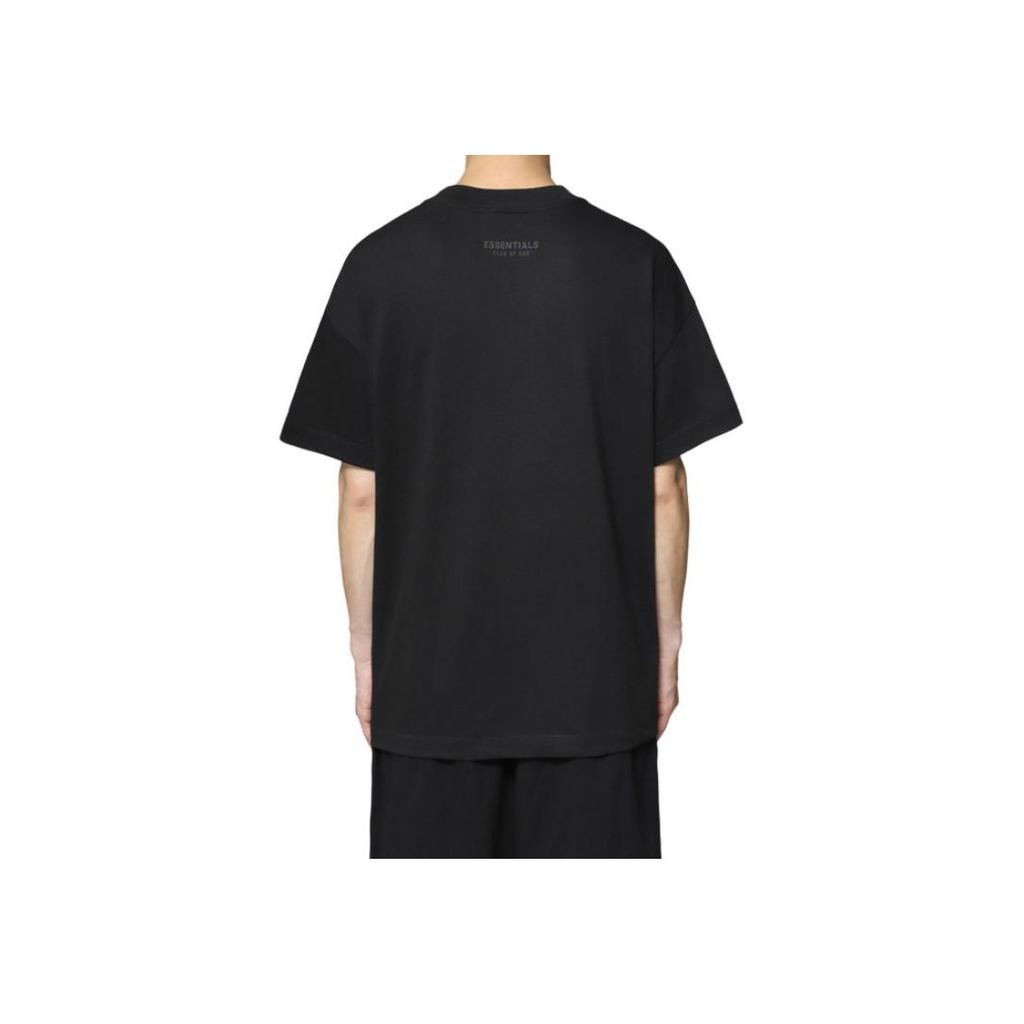 Fear of God Футболка Essentials Tee, черные мужские топы 125SU244280F