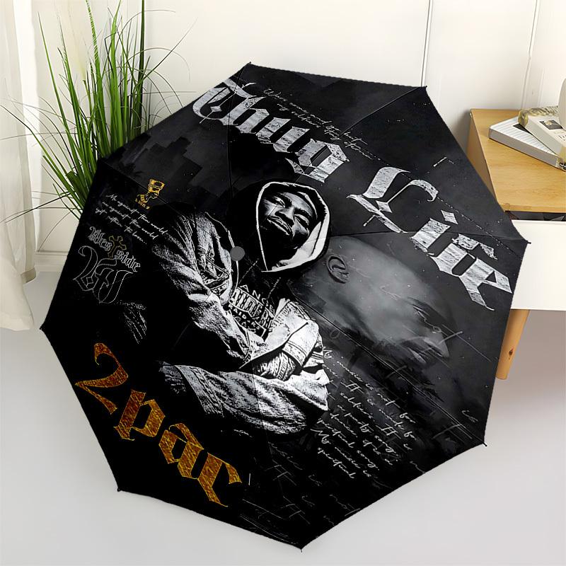1pc Raiders ... Forever Automatic Open,Windproof, Compact Travel Umbrella, Gift for Birthday, Christmast93045