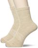Gunze WASHIITO Washi 3D Toe Separate Crew Set of Honey Cm Socks, Yarn, Design, Knit, Length, 2, Beige, 23.0-25.0