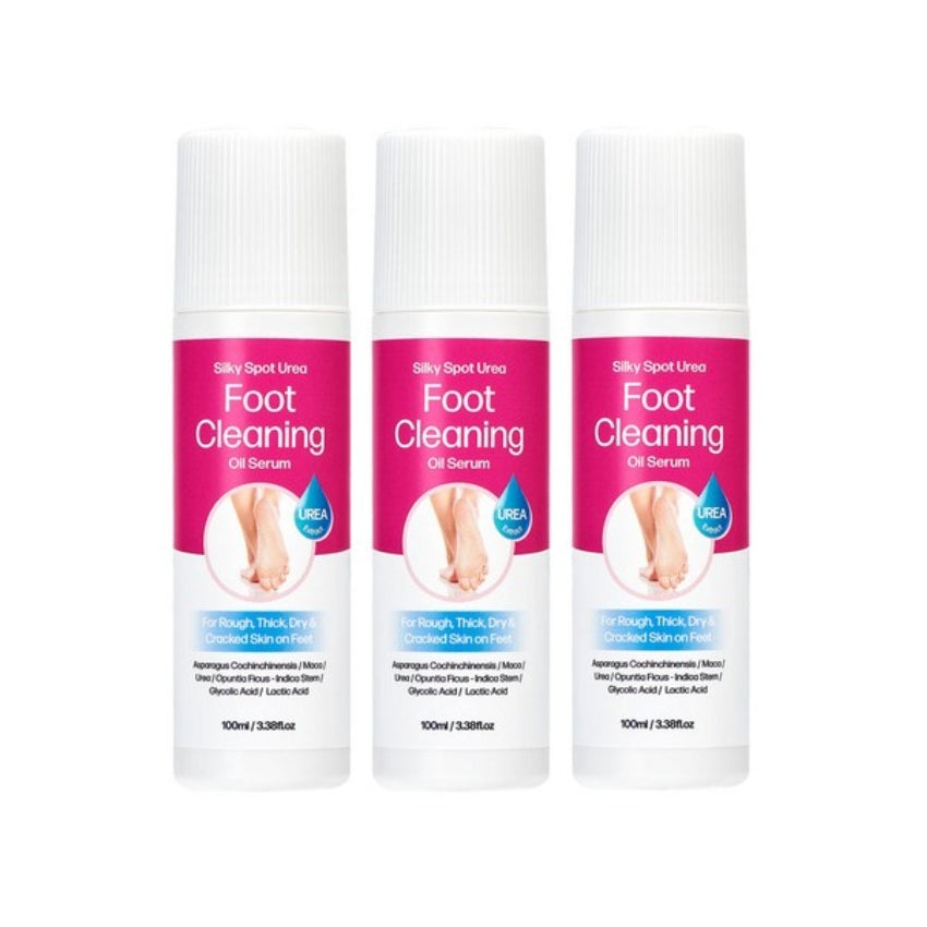 Очищающее масло-сыворотка для ног Silky Spot Urea 100 мл * 2 шт./3 шт.