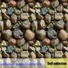 3D Retro Simulated Stone Waterproof Self-adhesive Wall Paper Restaurant Bar Background Art Mural Wall Stickers Living Room Wall Decoration