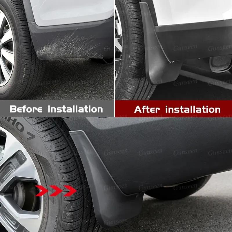 For Peugeot 5008 Mudguards Cars Accessories Front Rear Mudflaps Protectors Scuff Plate Auto Splash Fender 2017