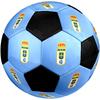 Футбольный мяч Real Oviedo Цветной Для всех возрастов Машинная строчка ПВХ Готов к соревнованиям Прочный Высокий отскок.РАЗМЕР5