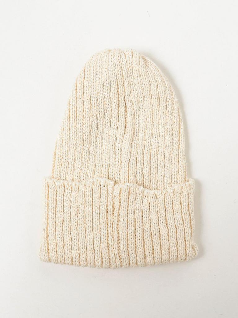 [BEAMS PLUS] Hat Cotton Linen Watch Cap Men's NATURAL ONE SIZE 38410060247