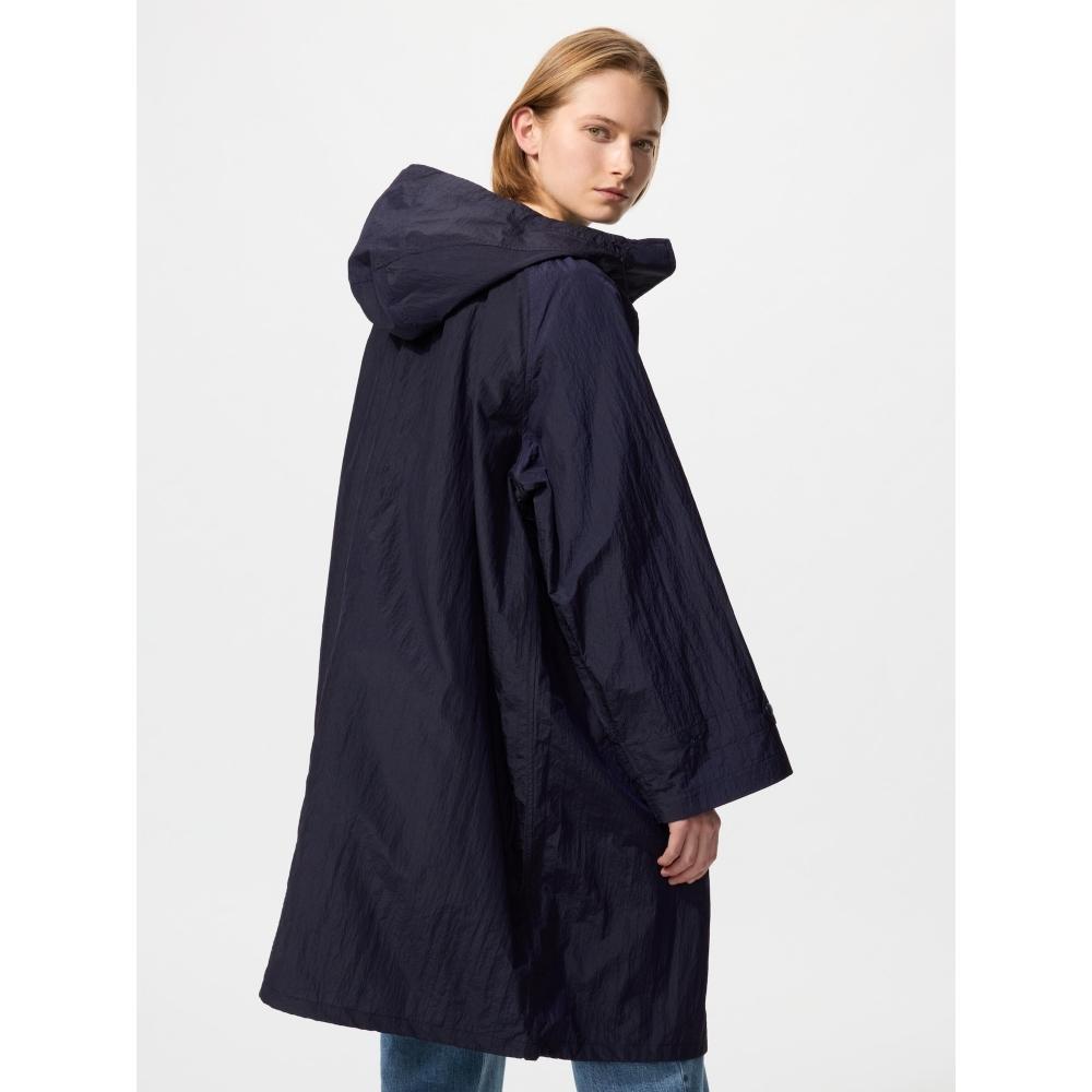 Uniqlo Японский утилитарный объемный длинный пальто