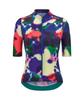 Santini REDUX LOUD Велосипедная УФ-защита с многоцветным 5S95475RRDXLOUD Женская майка, Легкая, Быстросохнущая, Защита, Карманы, (Размер L), [Аутентичный]