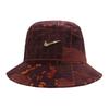 Nike Original Design Polyester Fisherman Hat Unisex Hats Burgundy HF1697-652