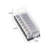 6-Way Compact Fuse Box with Single Input and 6 Outputs 32V DC For ATO ATC fuses