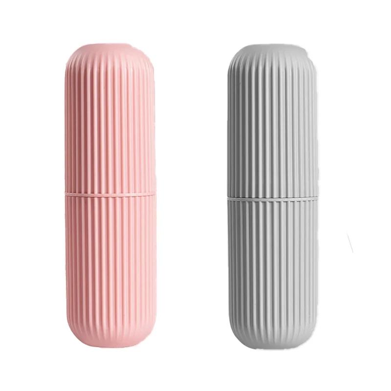 Дорожная портативная чашка для зубной щетки, держатель для зубной пасты в ванной комнате, чехол для хранения, коробка-органайзер, чашка для хранения туалетных принадлежностей, новый креативный