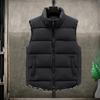 Men's Custom Logo Down Cotton Vest - Autumn/Winter Thickened Jacket
