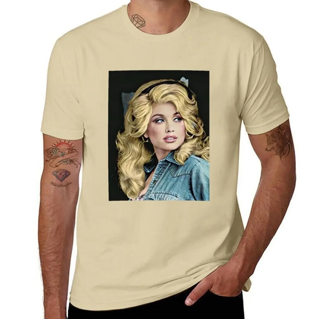 vintage dolly gift parton for lovers T-Shirt funnys cute clothes animal prinfor boys workout shirts for men