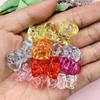 Hanmade Transparent Accessories 10Pcs Making Material Beads DIY Phone Chain Acrylic Crystal Candy Handmade 16*24.2mm Fashion Jewelry