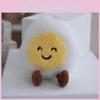 Egg Boiled Cheerful Plush Toy Pp Cotton Stuffed Animal Gift For  Decoration Bag