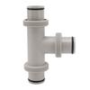 Split Swimming Pool Hose Plunger Valve 2 In 1 T Shape Hose Plunger Valve Replacement for for Filter
