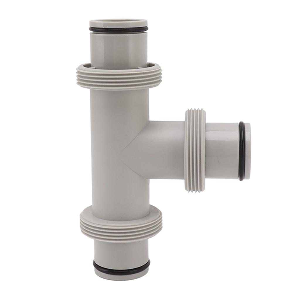 Split Swimming Pool Hose Plunger Valve 2 In 1 T Shape Hose Plunger Valve Replacement for for Filter