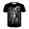 New Motorcycle Skull 3d T-Shirt Men Women Fashion Hip Hop T-Shirt Streetwear Pullover T Shirt Camisetas Hombre Tops Tees