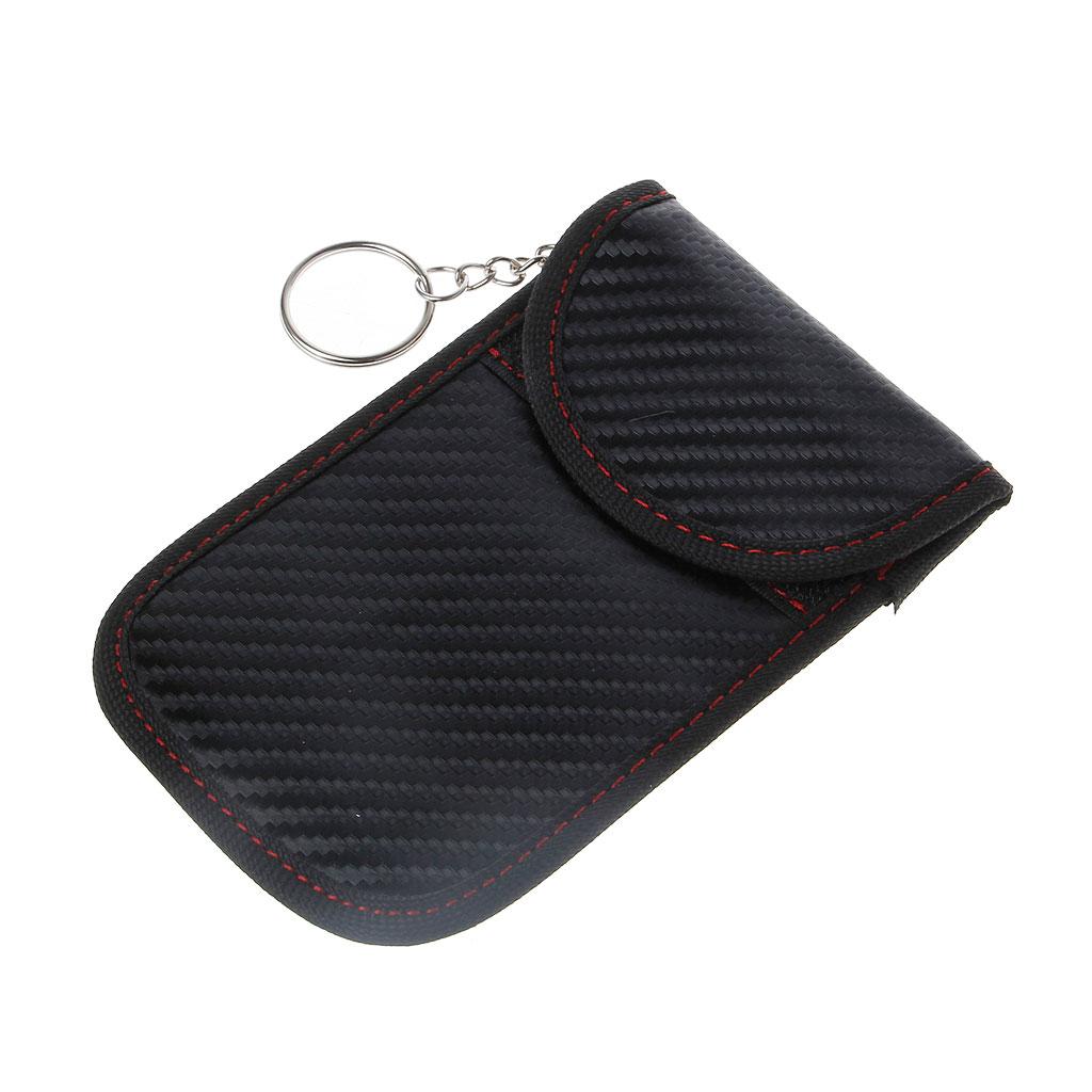 Car RFID Signal Blocking Faraday Bag for Key Fob Security Box Signal Blocking Po