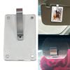 Car Photo Holder Acrylic Magnetic Frame Clip for Sunvisor Displaying Family or Personal Picture Enhancing Interior Style
