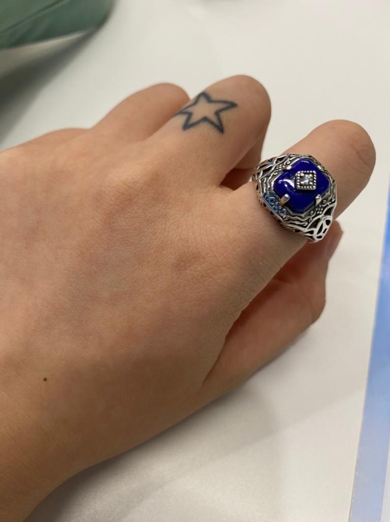 925 Silver Movie "The Vampire Diaries"Caroline Forbes Ring Klaus Daylight Elena Sunshine Lapis Tyler