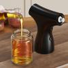 Double Modes Electric Oil Spray Bottle Leak-proof Cooking Oil Dispenser Glass Oil Spritzer  BBQ