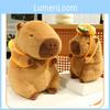 Capybara Plush Backpack Toy Cartoon Stuffed Animal Doll Decoration Gift Kids