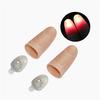 PVC MagicThumb Light Party Stage Glow Fingers Light 2Pcs 