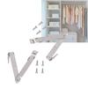 2pcs Efficient Folding Support Hinges With Screws Door Stay Hinge Small Lid Support Hinges  Windows