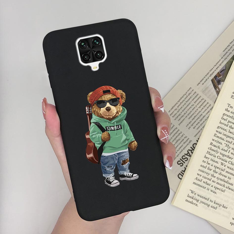 Чехол для телефона Xiaomi Redmi Note 9 Pro Max Милый матовый узор Силиконовая задняя крышка Чехол для Redmi Note 9Pro 9S 9 S Fundas Coques