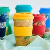Кружка Ecoffee (Экосбор Чашка) - Многоразовая, Экологичная Чашка с Блюдцем, Винсент Ван Гог, 400 мл, 814 041