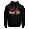 Jurassic Park Mens Logo Hoodie