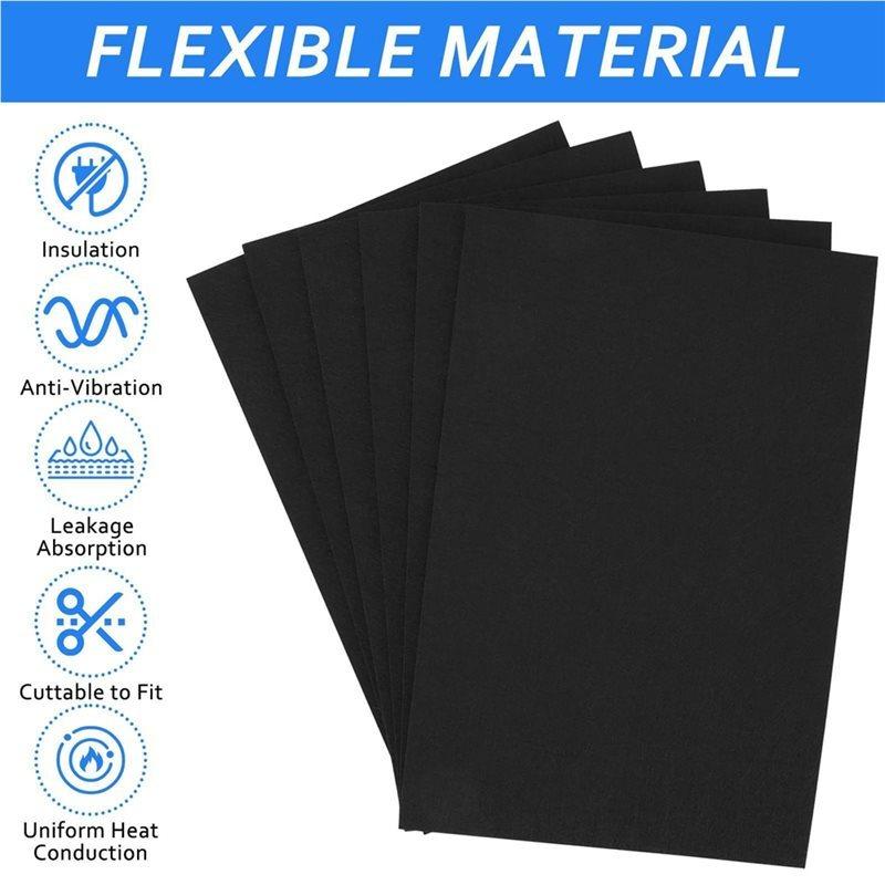 Battery Protector Mat Automotive Battery Tray Pad Anti-Vibration Auto Accessories For Automotive Marine RV Boat