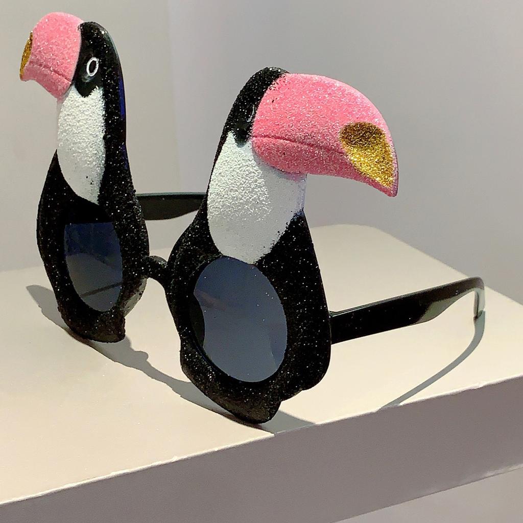 Смешные реквизиты очки гавайская тропическая вечеринка ананас птица гитара солнцезащитные очки свадьба день рождения новинка костюм по очки