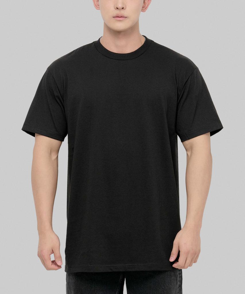 SHAKA WEAR 6.0 унций Активная базовая футболка с коротким рукавом_Черный