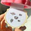 Sparkly Piercing Earrings Set of 5 - Summer Fashion Accessories