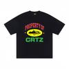 Corteiz Streetwear Cotton Tee Unisex Short Sleeve Graphic T-Shirt Loose Fit Casual Wear