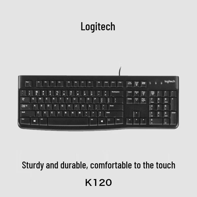 Проводная клавиатура Logitech K120