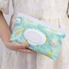 Baby Product Flip Cover Portable Wet Wipes Bag Cosmetic Pouch Wipes Holder Case Tissue Box