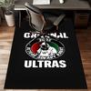 Ультрас: Коврик для пола с надписью 'Passionate Supporters United Rug' - Машинная стирка для спальни, спальни, гостиной, Декор комнаты, Подарки для фанатов, Рождество