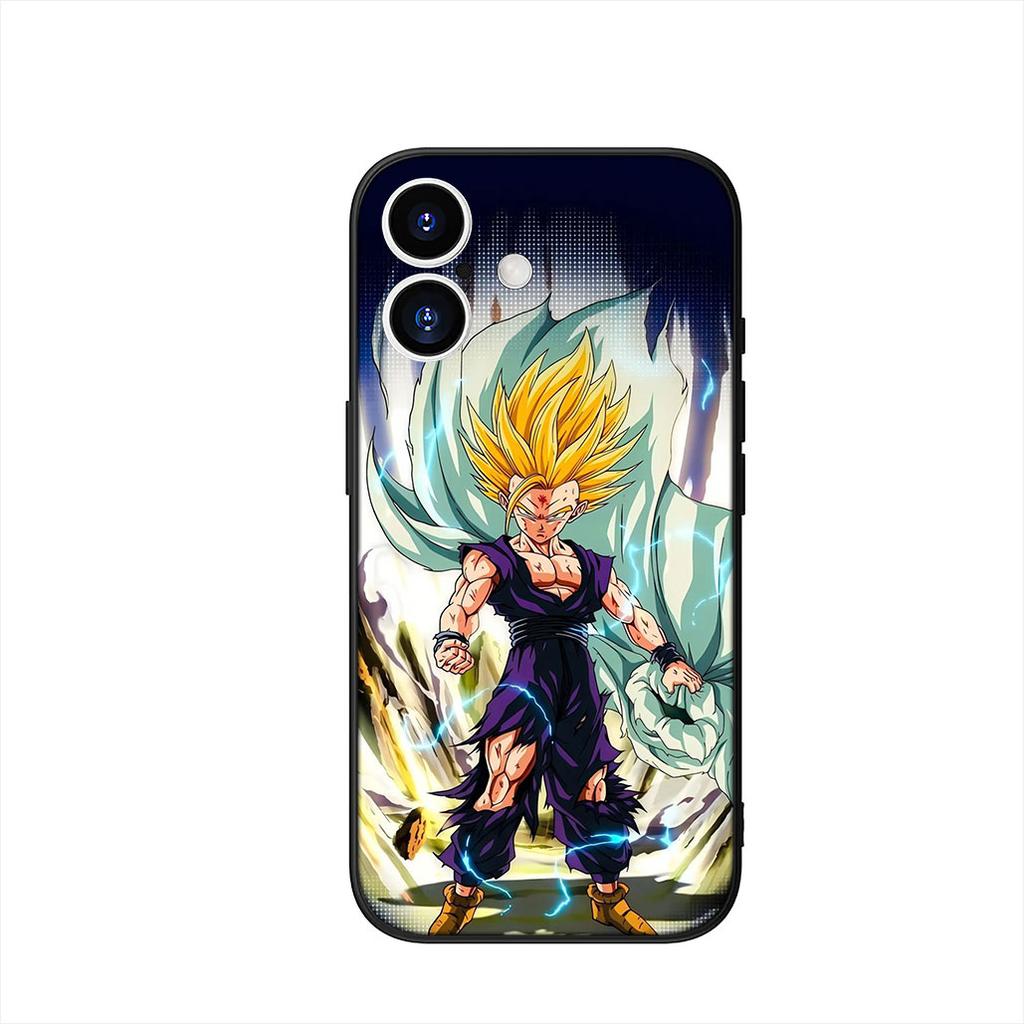 Son Gohan Dragon Gokus Balls Cover Phone Case for Apple iPhone 16 15 14 Plus 13 12 Mini 17 Pro Max + 16E Air 16+ ProMax