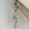 Four-Leaf Clover Charm: Handmade Beaded Phone Case & Keychain Lanyard