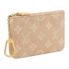 Louis Vuitton Key Pouch S Meowgram Canvas Women Wallets Cream M25758
