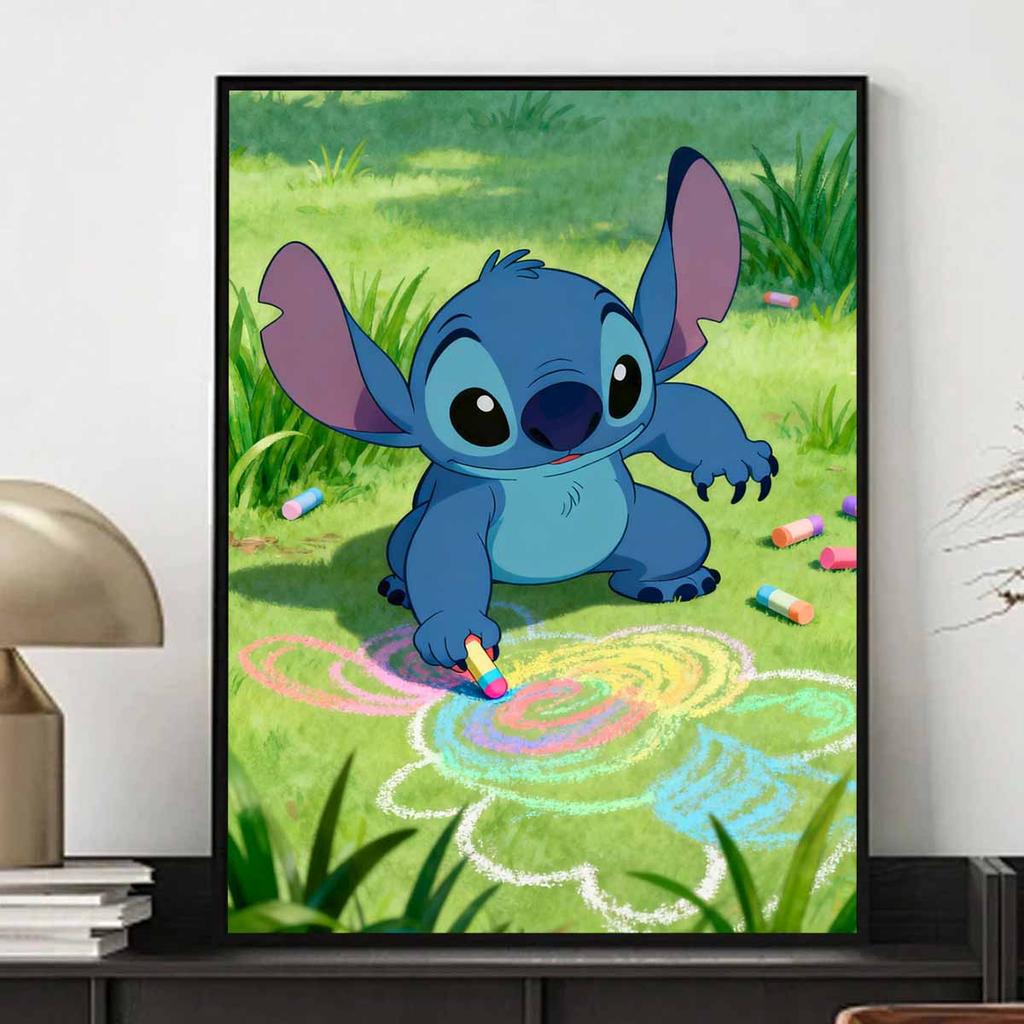 Disney Набор для алмазной мозаики Stitch 5D ручной работы DIY, украшение для дома на стену