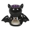 Cute and Creepy Bat Cat Oil Burner